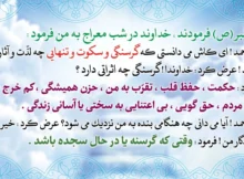 پیامبر در معراج چه دید